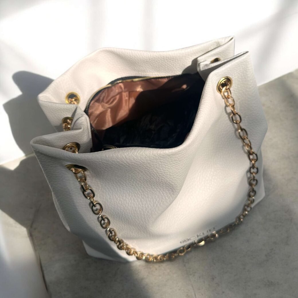 Candy White Color  Bag - Image 4